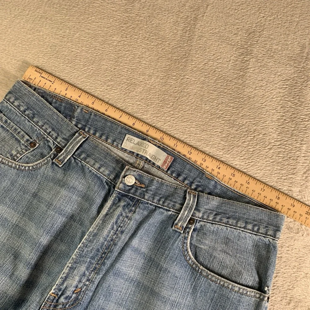 Vintage Levis 559 Jeans Mens 38x32 Blue‎ Relaxed Straight Denim Medium Wash
